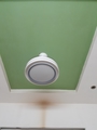 Quạt đèn LED 007_2TQ (双层厚板) vỏ kim loại dày, AC: 150 - 240W, 96W (48Wx2), 06 cấp số, chiều cao đèn: 25/20/30cm, đường kính cánh: 106.68cm, có điều khiển xa