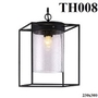 Đèn thả chao thủy tinh TH008, E27 x 01, KT(mm): 230 x 300
