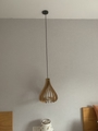 Đèn thả gỗ HD030, KT(mm): D290xH400