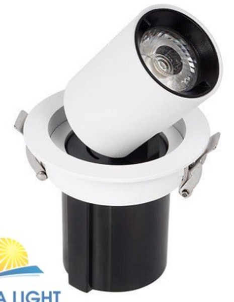 Đèn led âm trần Series cao cấp SP10 8W Chipled: Philips. Kích thước: D90×H92mm. Lỗ Khoét: D75mm CRI>90