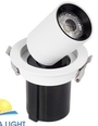 Đèn led âm trần Series cao cấp SP10 8W Chipled: Philips. Kích thước: D90×H92mm. Lỗ Khoét: D75mm CRI>90