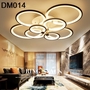 Đèn led mâm DM014/8 (1278/8), 3 chế độ ánh sáng và điều khiển xa, khung cà phê , KT(mm) : 1020x810x120