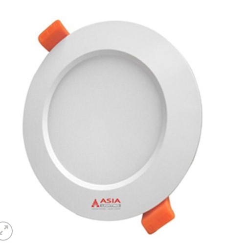 Đèn LED âm trần nhôm đúc mặt mờ MDDS9 Asia, công suất 9W, ánh sáng 6000K, lỗ khoét 90mm, KT(mm): D120