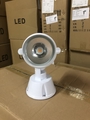 Đèn gắn tường màu trắng ngoài trời, COB 7W, KT(mm): L100xH250xP150