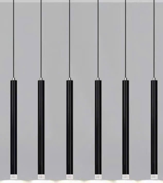 Đên thả 336THC ống đên dầu nhựa trắng tích hợp led màu vàng dây dài 2500, KT(mm):530*25