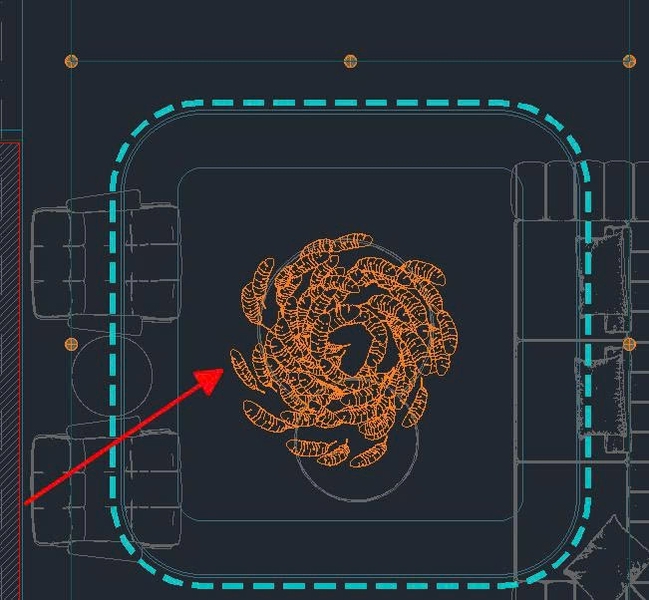Bộ đèn chùm lá lông vũ 045PL6, gồm 150 lá lông vũ chia 3 màu lá,35 đui đèn không lắp G4,18 đèn COB dimmer L55 3 màu có điều khiển xa,  không mâm, KT(mm): L1400 x W1200 x H1100