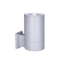 Đèn tường màu ghi, 1 đầu chiếu sáng, công suất: 30W x 01