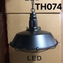 Thả đơn chao chống nổ đen , E27x01, mã TH074, KT (mm): D360