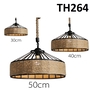 Đèn thả dây thừng TH264, E27 x 1, KT(mm): 400