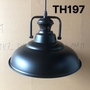 Thả đơn chao có quai đen, không xích, E27x01, mã TH197, KT (mm): D320