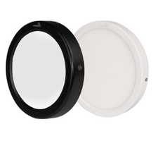 Đèn led ôp trần Kingled Moonstone tròn ONL-12SS-T150, công suất 12W, vỏ đen ánh sáng trắng