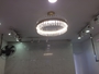 Đèn chùm Ring pha lê tam giác thân mạ đồng, tích hợp led dimmer 3 màu, mã TH265.1, KT (mm): D1200