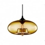 Đèn thả thủy tinh đỏ TH056, E27 x 1, KT(mm): 280 x 150