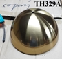Thả đơn chao tròn mạ đồng, E27x01, mã TH329 A, KT (mm): D200