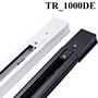 Thanh ray màu đen dài 1000mm dùng để lắp đèn rọi ray (18LVD)