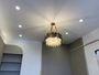 Đèn thả hiện đại Ansion hình tròn TH266, E14 x 08, KT(mm): D530 (Có 04 vòng pha lê K5)