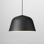 Thả đơn chao tròn đen, E27x01, mã TH242, KT (mm): D400