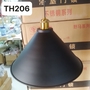 Thả đơn chao đĩa sâu đen lòng vàng, E27x01, mã TH206, KT (mm): D370x180