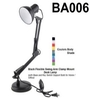 Đèn bàn kỹ thuật BA006 màu đen, thân KT(mm): 811, chao KT(mm): D136 x H130