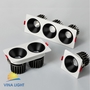 ĐÈN DOWNLIGHT VUÔNG DLR04 12W Chipled: Philips. Kích thước: 168*88*H70mm. Lỗ khoét: 155*75mm. CRI>90