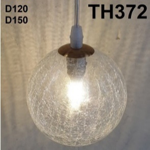 Đèn thả TH313.2 chao thủy rạn, G9x01, KT(mm): D120