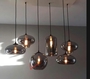 Bộ đèm thả 053TH, gồm 12 quả thả tự do, đã bao gồm bóng, mâm hình chữ nhật inox gương trắng, KT(mm): L1000 x W800 x H3000