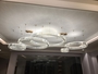 Đèn chùm Ring pha lê tam giác thân trắng, gồm 5 vòng tích hợp led dimmer 3 màu, mã TH390, có ĐKTX, KT (mm): D200.400.600.800.1000 bản 40x80