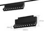 Đèn led ray nam châm rọi nổi Kingled, công suất 12W, chip Samsung ánh sáng trung tính,vỏ đen, kích thước 225*24*118mm