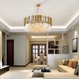Đèn thả hiện đại Ansion hình tròn TH266, E14 x 20, KT(mm): D1200 (Có 3 kích cỡ thanh, mỗi loại 224 thanh)