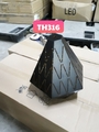 Thả đơn chao lọt sáng đen, E27x01, mã TH316, KT (mm):