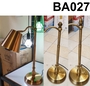 Đèn bàn mạ đồng , KT(mm) : D580 x H300